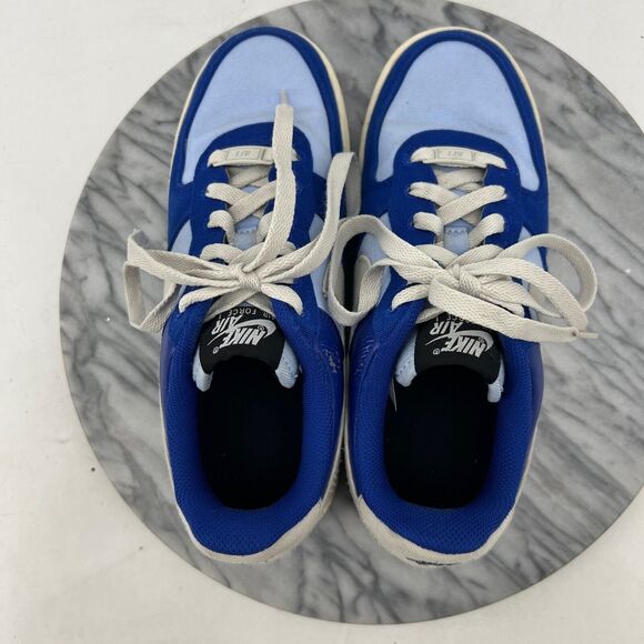 Nike Youth 6 Air Force 1 Low By You Shoes Custom Embroidered Lettering Sneaker - Picture 10 of 15